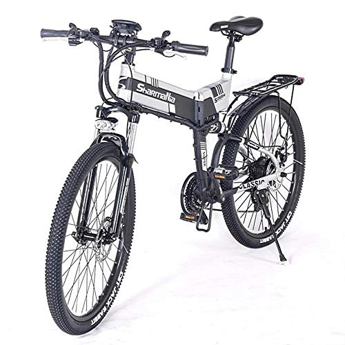 Elektrofahrräder : CBA BING 26 '' elektrisches Mountainbike, faltendes elektrisches Unisexfahrrad DREI Arbeitsmodi, 10.4A entfernbares Lithium-Batterie-Faltrad