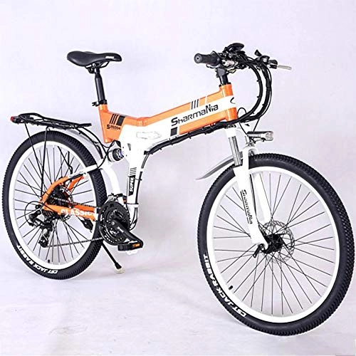 Elektrofahrräder : CBA BING Elektrisches Mountainbike, 26 '' elektrisches Mountainbike mit herausnehmbarem Lithium-Ionen-Akku mit hoher Kapazität (48 V, 350 W) und DREI Betriebsarten