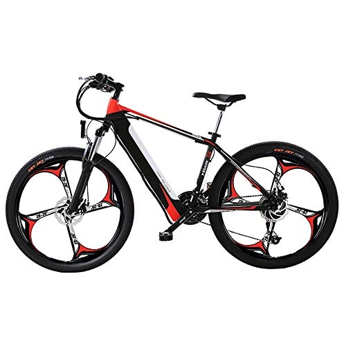 Elektrofahrräder : CHEZI bikeElektrofahrrad Mountainbike Ultra Light Moped Lithium-Batterie Roller Erwachsenenbatterie Auto Vier-Messer-Rad 26 Zoll 48V