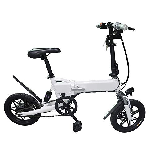 Elektrofahrräder : CHEZI Elektrisches Bike12-Zoll-Zweirad-tragbares zusammenklappbares elektrisches Fahrrad / wasserdichtes Auto der kleinen Reisegenerations-Batterie des Krpers