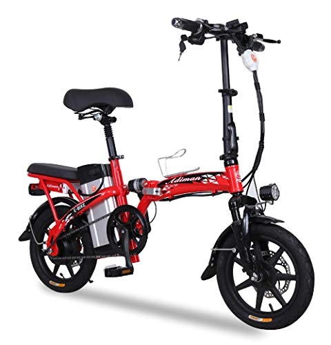 Elektrofahrräder : CHEZI Elektrisches Fahrradlithiumauto, das kleine Skateboardfahrradminigeneration fhrt den Schatz faltet elektrisches Fahrrad fhrt