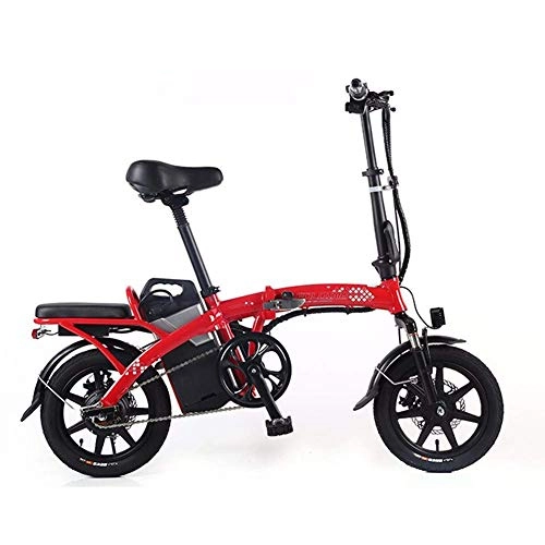 Elektrofahrräder : CHHD Elektromobilität Dreirad ， Elektroroller Erwachsene ， Faltbares und tragbares Elektrofahrrad, Max 350W Motor, mit LED-Licht und Display