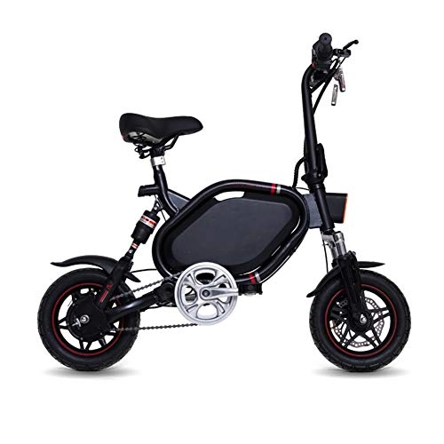 Elektrofahrräder : CHTOYS Elektrisches Fahrrad, tragbares intelligentes Roller-Faltmoped des Mini-Zweirad-Balancen-Autos mit 350W Hochgeschwindigkeitsmotor und Lithium 36V 6Ah