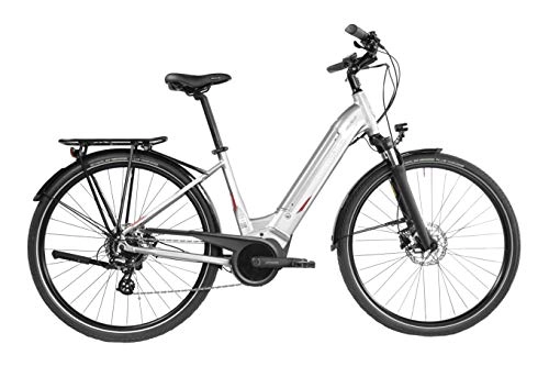 Elektrofahrräder : CILO Cityliner CCL2 E-Cityrad Damen 28 Zoll 50 cm Silber