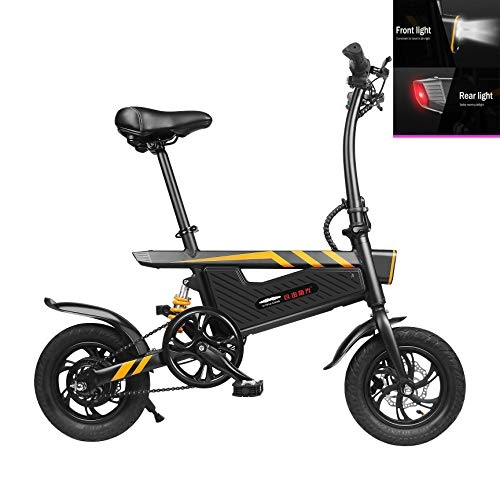 Elektrofahrräder : Cioler E-Bike Klapprad E-Faltrad 16 Zoll Elektrofahrrad Faltbares Mountainbike, 36V 250W E-Faltrad E-MTB mit Groe Kapazitt Lithium, Mechanische Scheibenbremsen (Schwarz)
