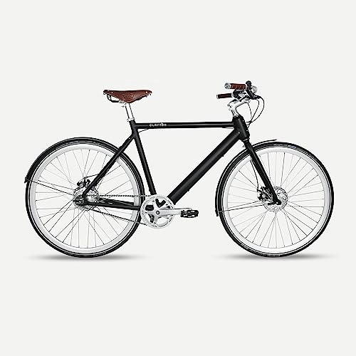 Elektrofahrräder : Clayton O1 urban E-Bike, leichtes Elektrofahrrad 18 KG, 30-60km Reichweite, Samsung Akku, klassisches Design