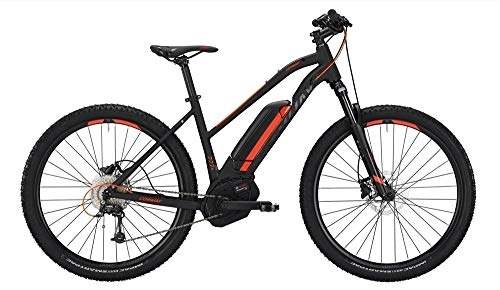 Elektrofahrräder : Conway EMC 227 SE 500 Damen E-Bike 500Wh E-Mountainbike Elektrofahrrad Black matt / orange 2019 RH 44 cm / 27, 5 Zoll