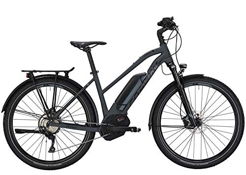 Elektrofahrräder : Conway EMC 627 Damen E-Bike 500Wh E-Mountainbike Elektrofahrrad Grey matt / Black 2019 RH 44 cm / 27, 5 Zoll