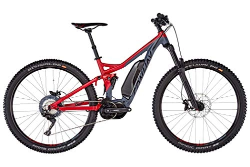 Elektrofahrräder : Conway eWME 329 Grey matt / Dark red Rahmenhhe XL | 50cm 2019 E-MTB Fully