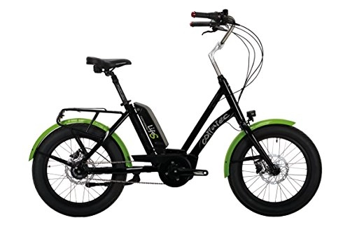 Elektrofahrräder : Corratec Life S Active 400 Fahrrad, Schwarz / Grün, One Size