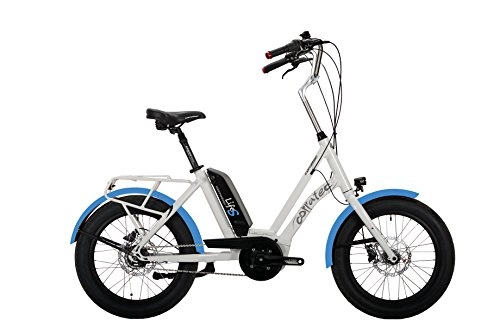 Elektrofahrräder : Corratec Life S Active 400 Fahrrad, Weiß / Blau, One Size