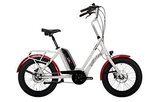 Elektrofahrräder : Corratec Life S Active 400 Fahrrad, Weiß / Rot, One Size