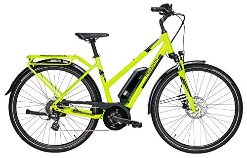 Elektrofahrräder : Damen E-Bike 28 Zoll Lime - Pegasus Solero E8 Pedelec - Bosch Active Line Plus Mittelmotor, Akku 400Wh, Shimano Kettenschaltung