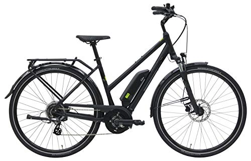 Elektrofahrräder : Damen E-Bike 28 Zoll - Pegasus Solero E8 - Pedelec Bosch Active Line Plus Mittelmotor, Akku 400Wh, Shimano Schaltung, schwarz
