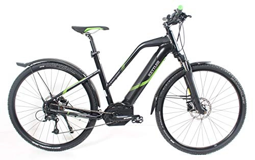 Elektrofahrräder : Damen E-Bike 28 Zoll schwarz / grün - Kettler E-Blaze Cross Elektrofahrrad - Bosch Performance Line CX Motor, 500 Wh Akku