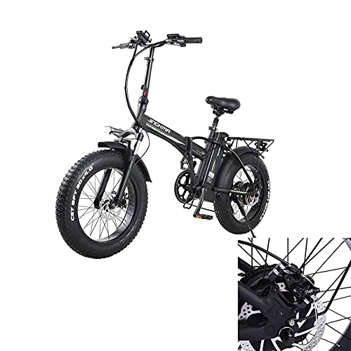 Elektrofahrräder : DENGZH E-Bike Mountainbike, 20' Ebike Klapprad 350w / 550w Elektrisches, Elektrisches Fahrrad Mit Herausnehmbarer, Tandem Fahrrad Offroad Elektrofahrzeug (Size : 350v 15A)