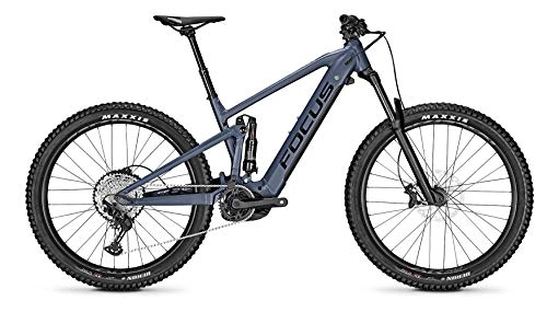 Elektrofahrräder : Derby Cycle Focus Jam² 6.7 Plus Bosch Fullsuspension Elektro All Mountain Bike 2020 (XL / 49cm, Stone Blue)