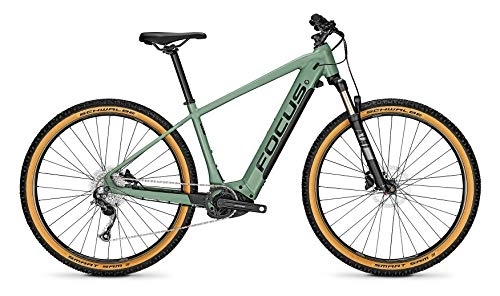 Elektrofahrräder : Derby Cycle Focus Jarifa² 6.7 Nine Bosch Touren & Sport Elektro Mountain Bike 2020 (L / 48cm, Mineral Green)