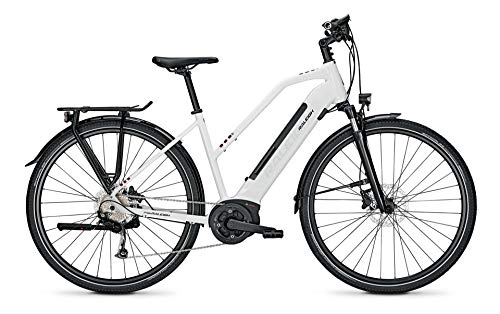 Elektrofahrräder : Derby Cycle Raleigh Kent 9 Bosch Elektro Fahrrad 2021 (28" Damen Trapez L / 53cm, White Glossy (Damen))