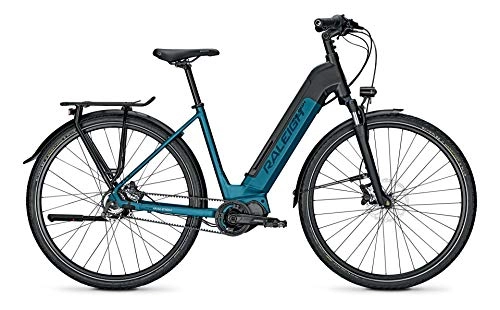 Elektrofahrräder : Derby Cycle Raleigh Preston Premium Shimano Steps Elektro Fahrrad 2021 (28" Wave L / 53cm, Navyblue / Magicblack Matt (Wave))
