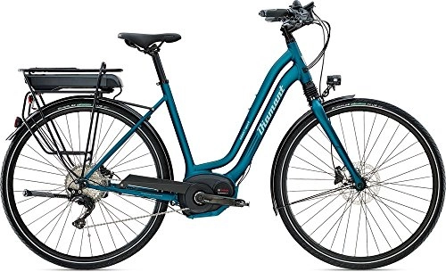 Elektrofahrräder : Diamant Elan Sport+ Wave Damen E-Bike City Trekking Estorialblau RH45
