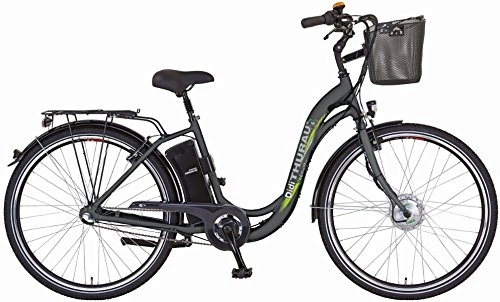 Elektrofahrräder : Didi Thurau Edition - Alu City Comfort Plus 28", 36 Volt, 7-Gang, mit Korb