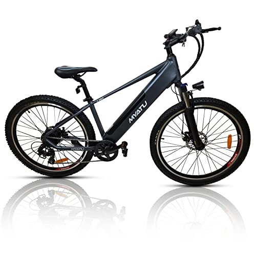 Elektrofahrräder : E-Bike 27, 5 Zoll E-Mountainbike Elektrofahrrad mit 36V 8Ah verstecktem Lithium Akku 250W Heckmotor