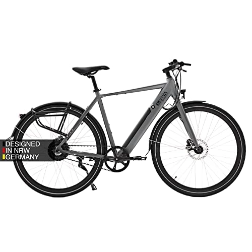 Elektrofahrräder : E-Bike 28" Urban Bike AsVIVA BC1-B mit wartungsfreiem Riemenantrieb | 36V 10, 5Ah Samsung Cell Akku | 250W Bafang Hinterradmotor, Urban Elektrofahrrad Pedelec