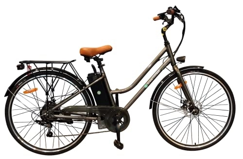 Elektrofahrräder : E-Bike Damenrad GS3 250 W 28 Zoll grau