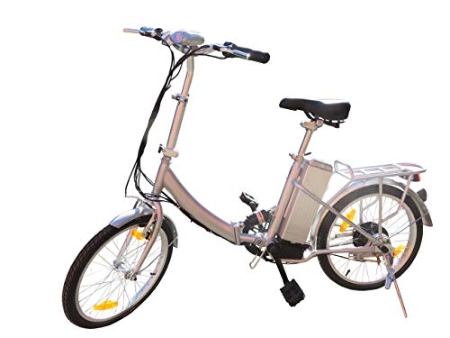 Elektrofahrräder : E-Bike Elektrofahrrad 16 Zoll 250 Watt Motor 24 Volt Batterie Klapprad