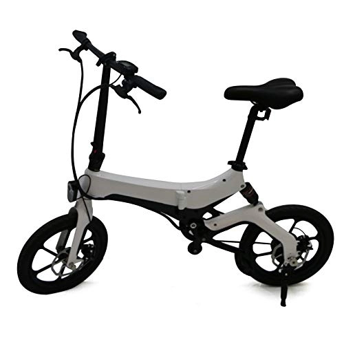 Elektrofahrräder : E-Bike Elektrofahrrad Klappbar 16 Zoll Bike 36V 250W Motor 25km / h Klappfahrrad, Magnesiumlegierung Rahmen, Maximale Belastung 120kg