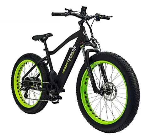 Elektrofahrräder : E-Bike Fat tire Elektrofahrräder 26 Zoll hydraulische Scheibenbremsen I Deutsche Qualitätsmarke | EU-konform 7 Gänge & Hinterradmotor für 25 km / h | LED Licht & Sportsattel (Blau-Blau)