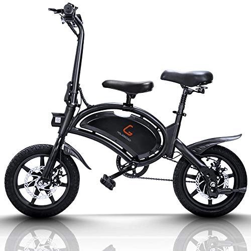 Elektrofahrräder : E-Bike für Erwachsene, Faltbares Elektrofahrrad Pendelrad Ebike 45 km Reichweite 400 W Motor, 14 Zoll 48 V E-Bike 3 Fahrmodi Höchstgeschwindigkeit 45 km / h E-Bike Fahrrad, B2