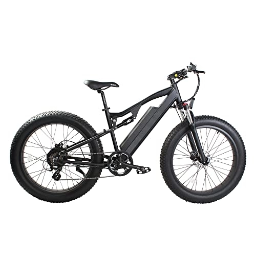 Elektrofahrräder : E-Bike JET PHETT POWER Mode Hochwertiges E-Fahrrad 26 * 4.0 Fetter Reifen 250Watt 48V 17.5Ah Lithium Batterie 7speed Elektrisches Fahrrad