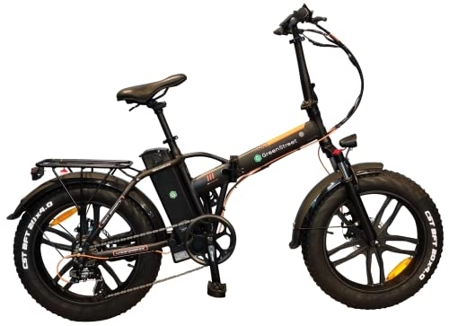 Elektrofahrräder : E-Bike Klapprad GS1 250 W 20 Zoll Mattschwarz