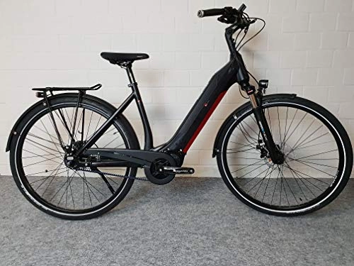 Elektrofahrräder : e-bike manufaktur 5NF Disc Shimano Alfine 8-G Continental Elektro Fahrrad 2019 (28" Wave 45cm, Schwarz matt)