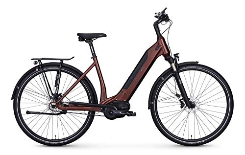 Elektrofahrräder : e-bike manufaktur 8CHT Disc Continental Elektro Fahrrad 2019 (28" Wave 45cm, Kupfer matt (Wave))