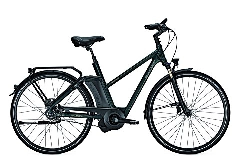 Elektrofahrräder : E-Bike Raleigh Newgate Premium 8G 17 Ah 28 Zoll Damen Trapez Freilauf in greenmatt, Rahmenhhen:55, Farben:greenmatt