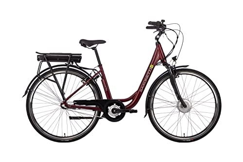 Elektrofahrräder : E-Bike SAXONETTE Advanced Plus 45cm 10, 4Ah Bordeux Rot