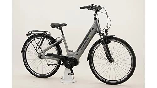 Elektrofahrräder : E-Bike Saxonette Premium Plus 2.1 11, 6Ah Unisex Erwachsene (45 cm, Silber)
