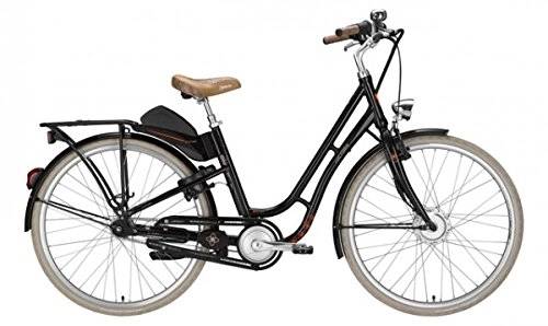 Elektrofahrräder : E-Bike Victoria e Retro 3.5 Nostalgie RH 28' 49 cm in java-brown / orange Modell 2015