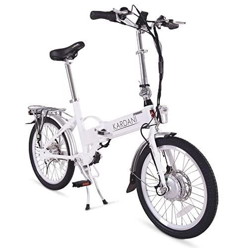 Elektrofahrräder : E-Faltrad mit Kardanantrieb, klappbar Fahrrad, E-Bike, Akku 8, 7 Ah mit 9 Motorunterstützungsstufen, LCD-Display & Alurahmen, inkl. Transporttasche
