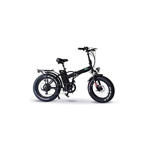 Elektrofahrräder : E-TWOW etwfatbikenoi Fahrrad Elektrische Unisex Erwachsene, schwarz