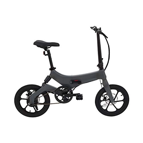 Elektrofahrräder : Ecogyro GyroRoad eBike Elektrofahrrad, klappbar, Unisex, Grau, Einheitsgröße