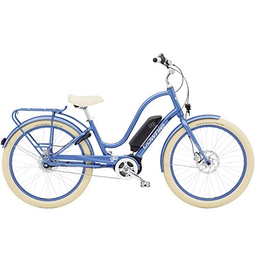 Elektrofahrräder : ELECTRA Damen Fahrrad Townie Go! 8i E-Bike, 8 Gang, 26", Sapphire Metallic - Blau, L, 568497