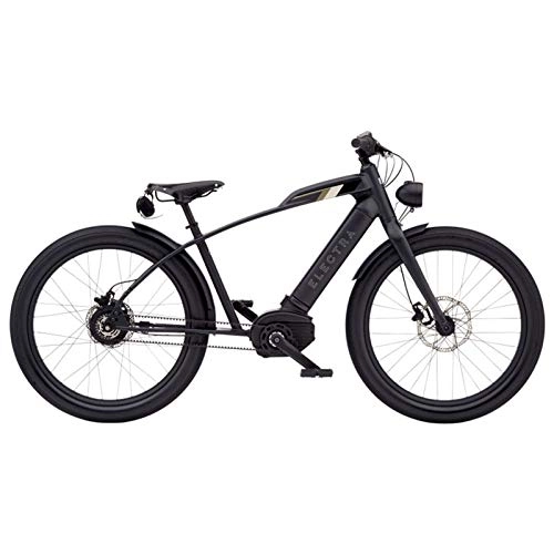 Elektrofahrräder : ELECTRA Herren Fahrrad Cafe Moto GO! E-Bike, Schwarz, 26", 572871