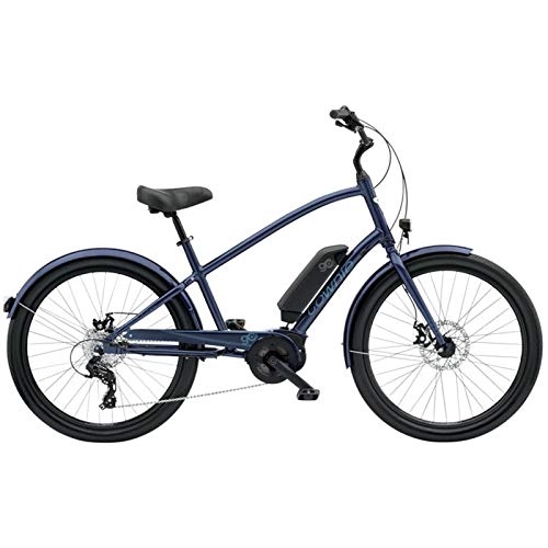 Elektrofahrräder : ELECTRA Herren Fahrrad Townie GO! 8D E-Bike, 8 Gang, 26", Poseidon Blue - Blau, 5684Mens