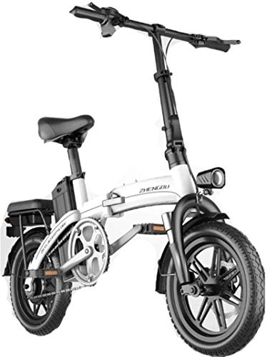 Elektrofahrräder : Elektrische E-Bikes, schnelle Elektrofahrräder für Erwachsene 714-Zoll-Elektrofahrrad / Pendler-E-Bike mit Frequenzumwandlungs-Hochgeschwindigkeitsmotor, 48-V-8-Ah-Batterie