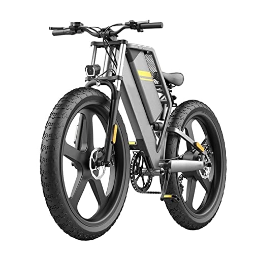 Elektrofahrräder : Elektrisches Fahrrad for Erwachsene 300 lbs 30 km / h 100 0w / 750w / 500W 48V, 26 '' Fettreifen elektrisches Fahrrad mit abnehmbarem 15ah-Batterie-E-Mountainbike (Größe : 1000W)