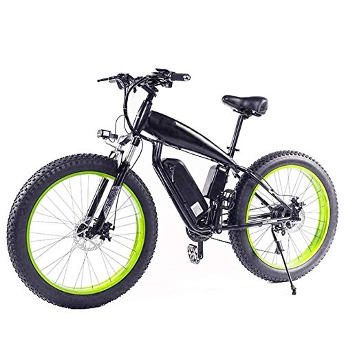 Elektrofahrräder : Elektrisches Mountainbike, 26" Electric Mountain Bike mit Lithium-Ion36v 13Ah-Batterie 350W High-Power Motor Aluminium Elektro-Fahrrad mit LCD-Display geeignet Elektrisches kraftvolles Fahrrad.